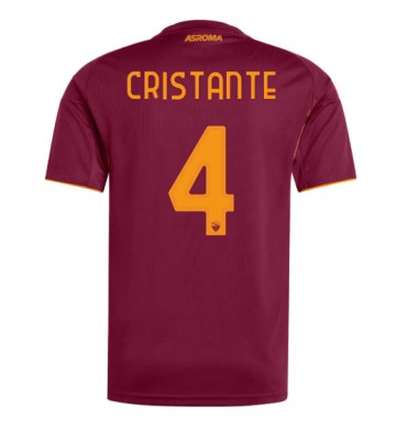 AS Roma Bryan Cristante #4 Hemmatröja 2025-26 Kortärmad